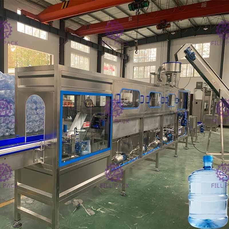 آلة تعبئة 380 فولت من طريق واحد غسل الماء النقي 200بب / ساعة المزود