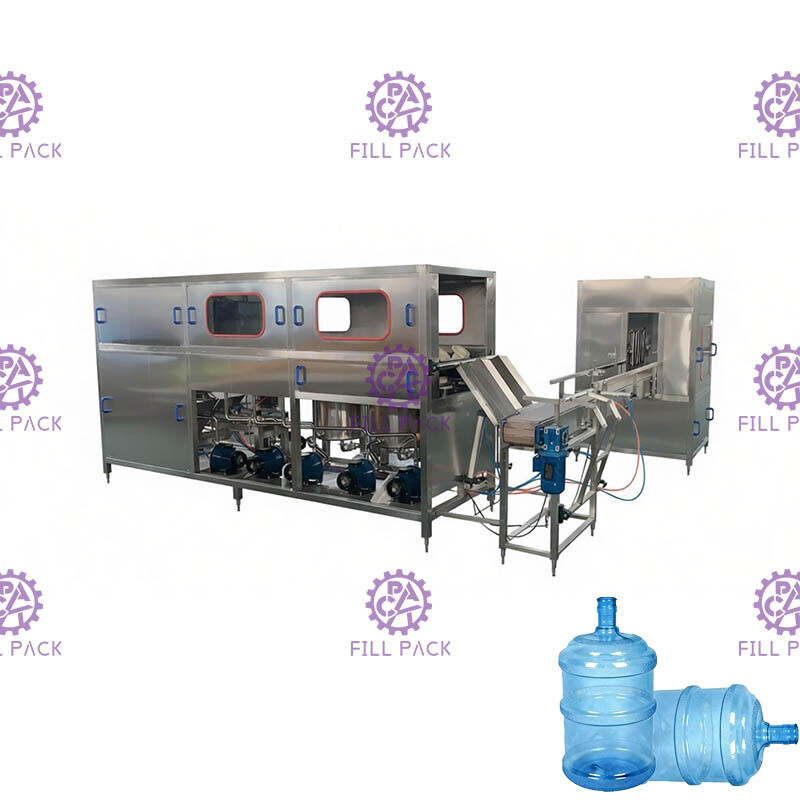 ماكينة فرز الزجاجات SUS304300 BPH سعة 5 جالون المزود