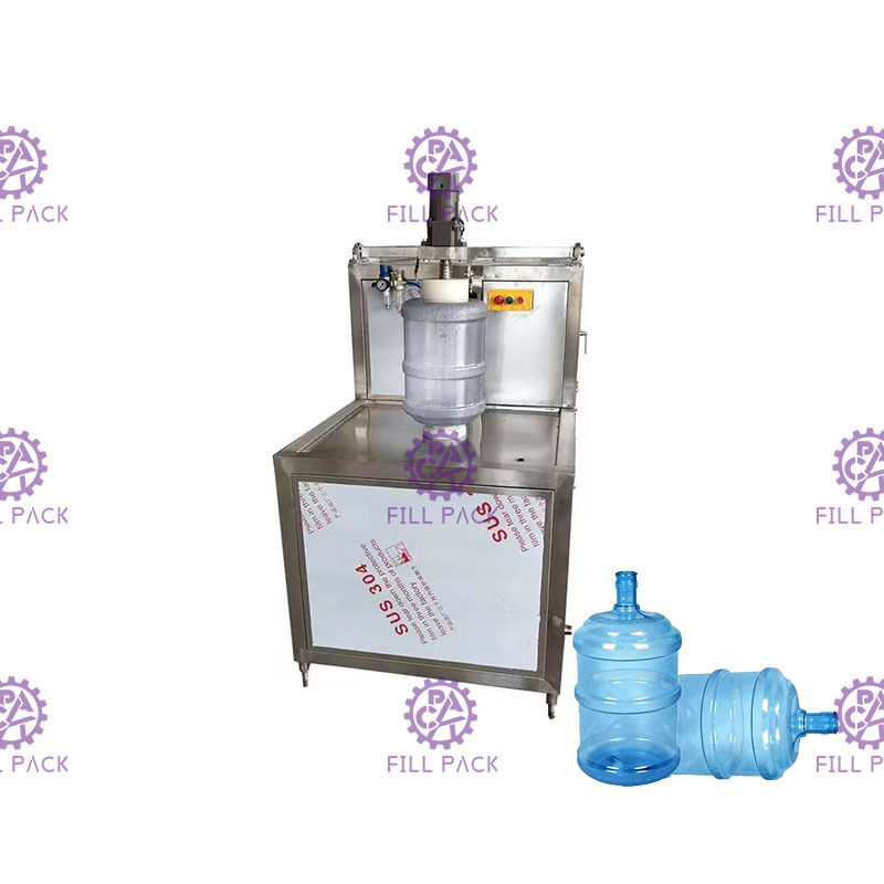 غسالة دلاء جالون شبه أوتوماتيكية / غسالة براميل جالون عالية الضغط المزود