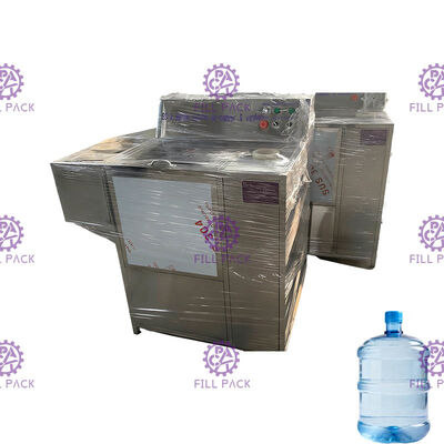 زر التوقف الطارئ SUS304 BSC-1 غسالة زجاجات 5 جالون