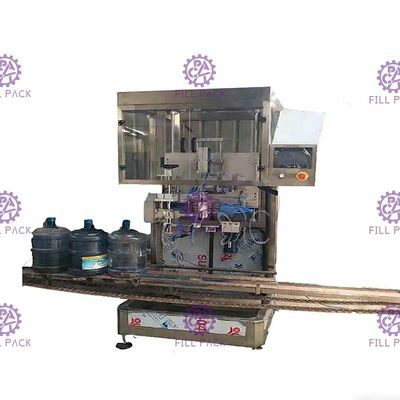 رأس مفرد للرقبة 28 مم جالون ملصق أتمتة كاملة