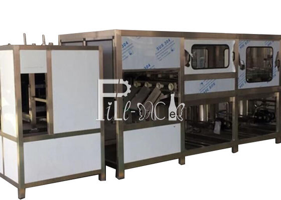 آلة تعبئة المياه ISO 3 In 1 450BPH 5 Gallon