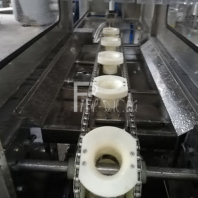 آلة تعبئة استانلس ستيل 304 120 BPH 5 جالون