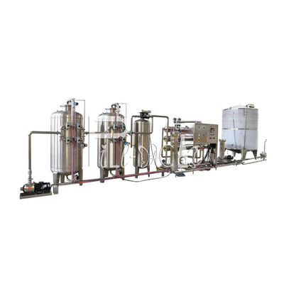 Sus304 Auto Operation Valve الشرب 4000lph Ro آلة معالجة المياه